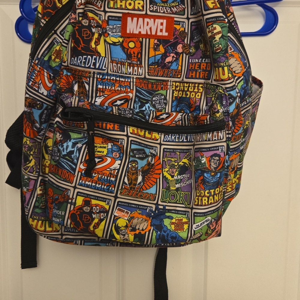 Marvel Multicolor Comic Backpack